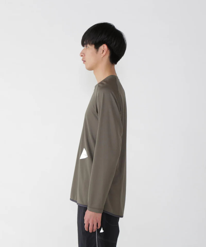 and wander / dry jersey raglan LS T