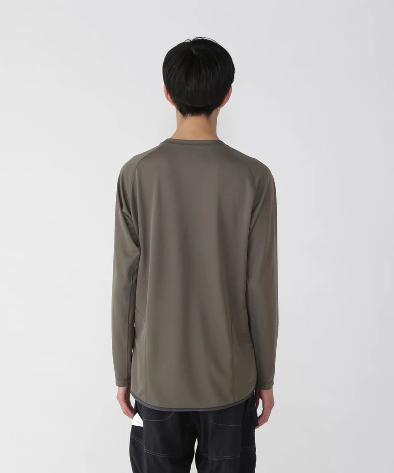 and wander / dry jersey raglan LS T