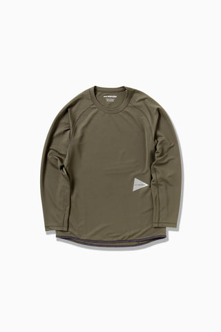 and wander / dry jersey raglan LS T