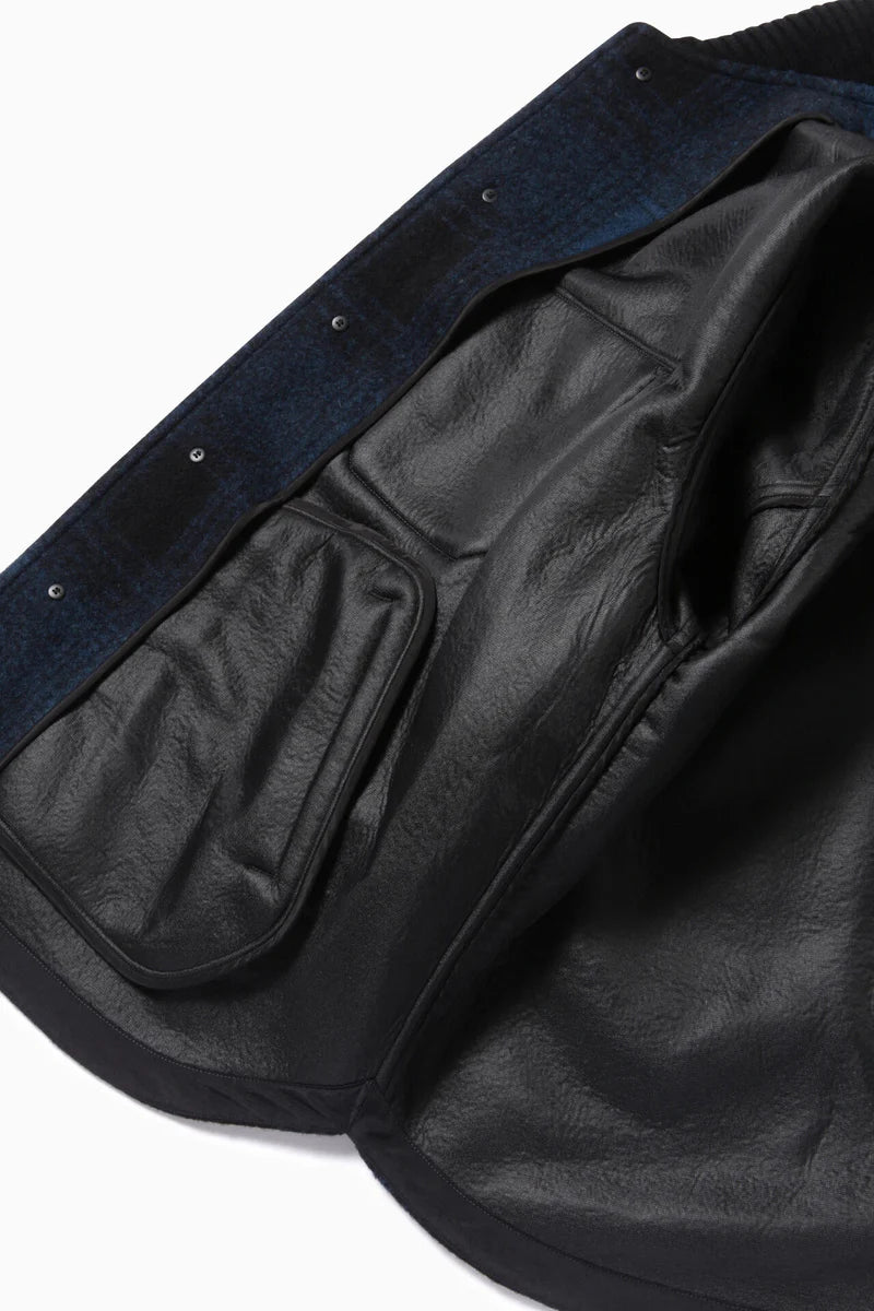 and wander / wool shaggy jacket long