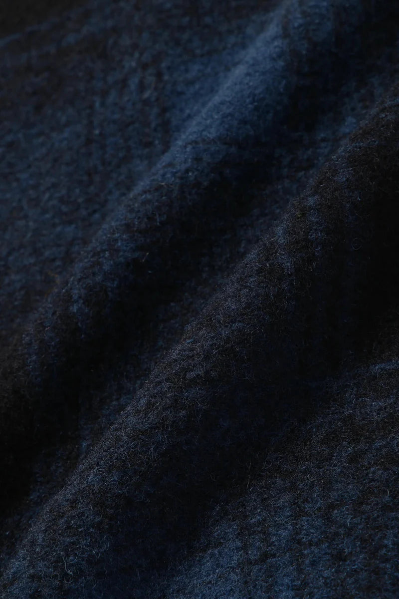 and wander / wool shaggy jacket long