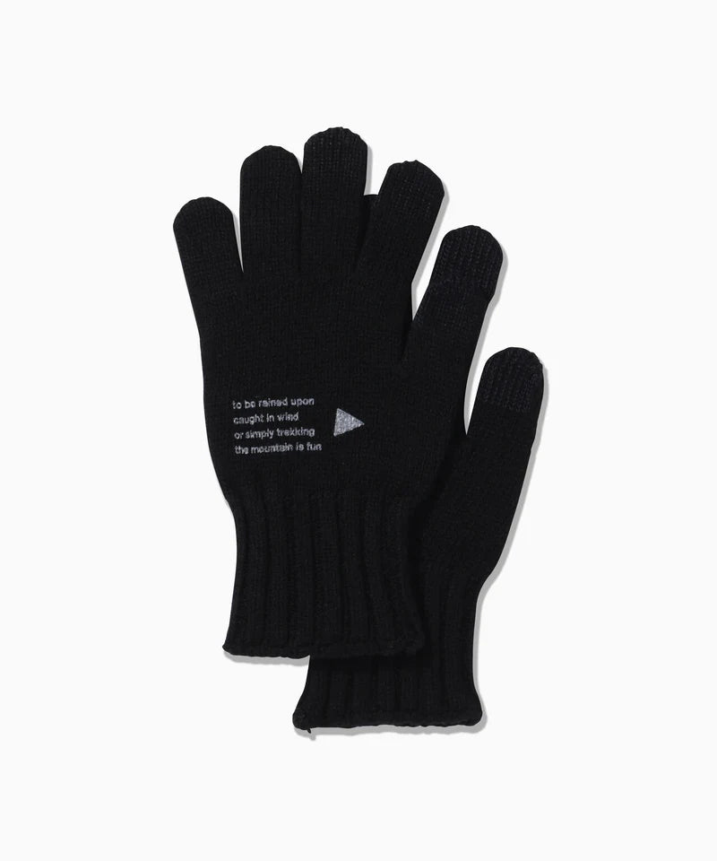 and wander / wool knit glove