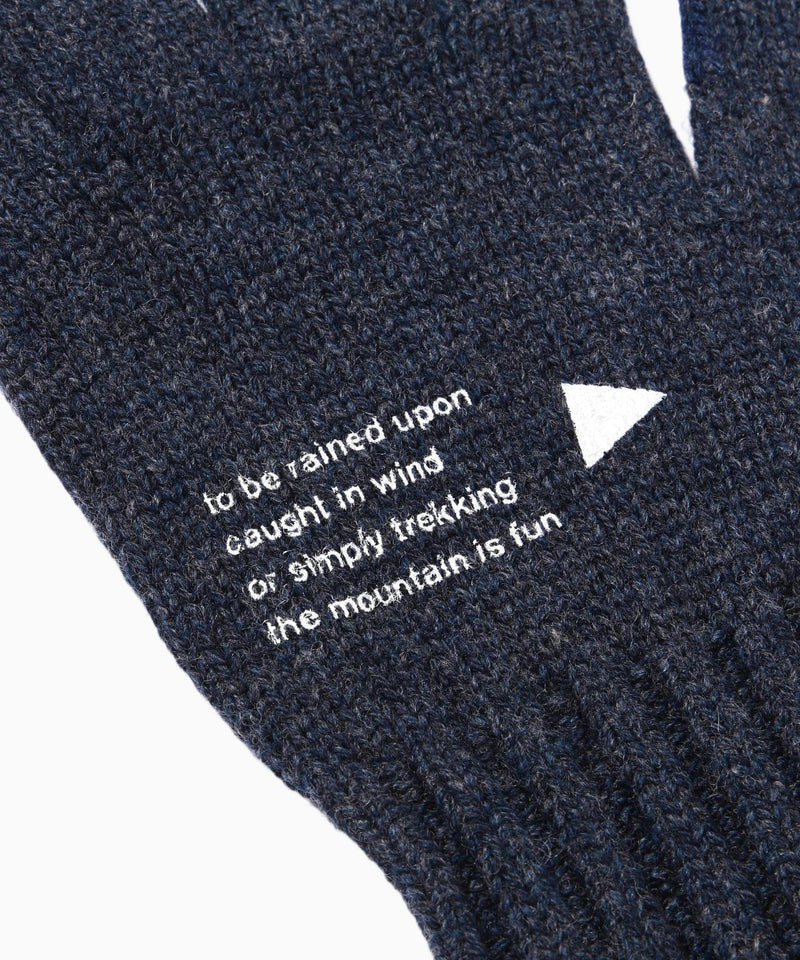 and wander / wool knit glove