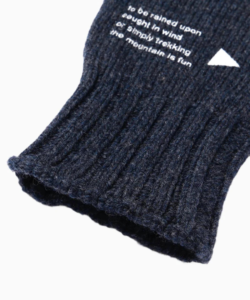 and wander / wool knit glove