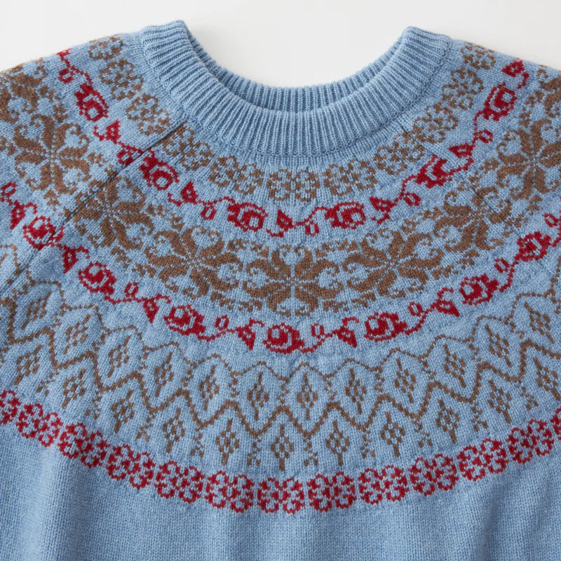 White Mountaineering / ROUND YORK FAIR ISLE SWEATER