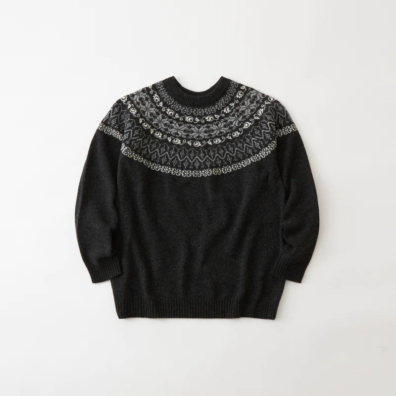 White Mountaineering / ROUND YORK FAIR ISLE SWEATER