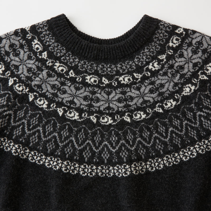 White Mountaineering / ROUND YORK FAIR ISLE SWEATER