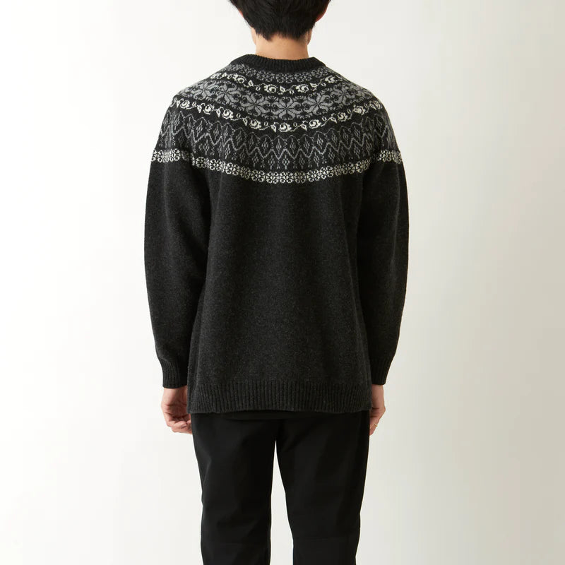 White Mountaineering / ROUND YORK FAIR ISLE SWEATER