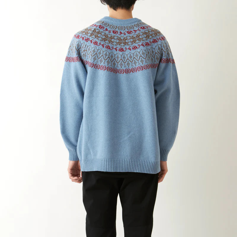 White Mountaineering / ROUND YORK FAIR ISLE SWEATER