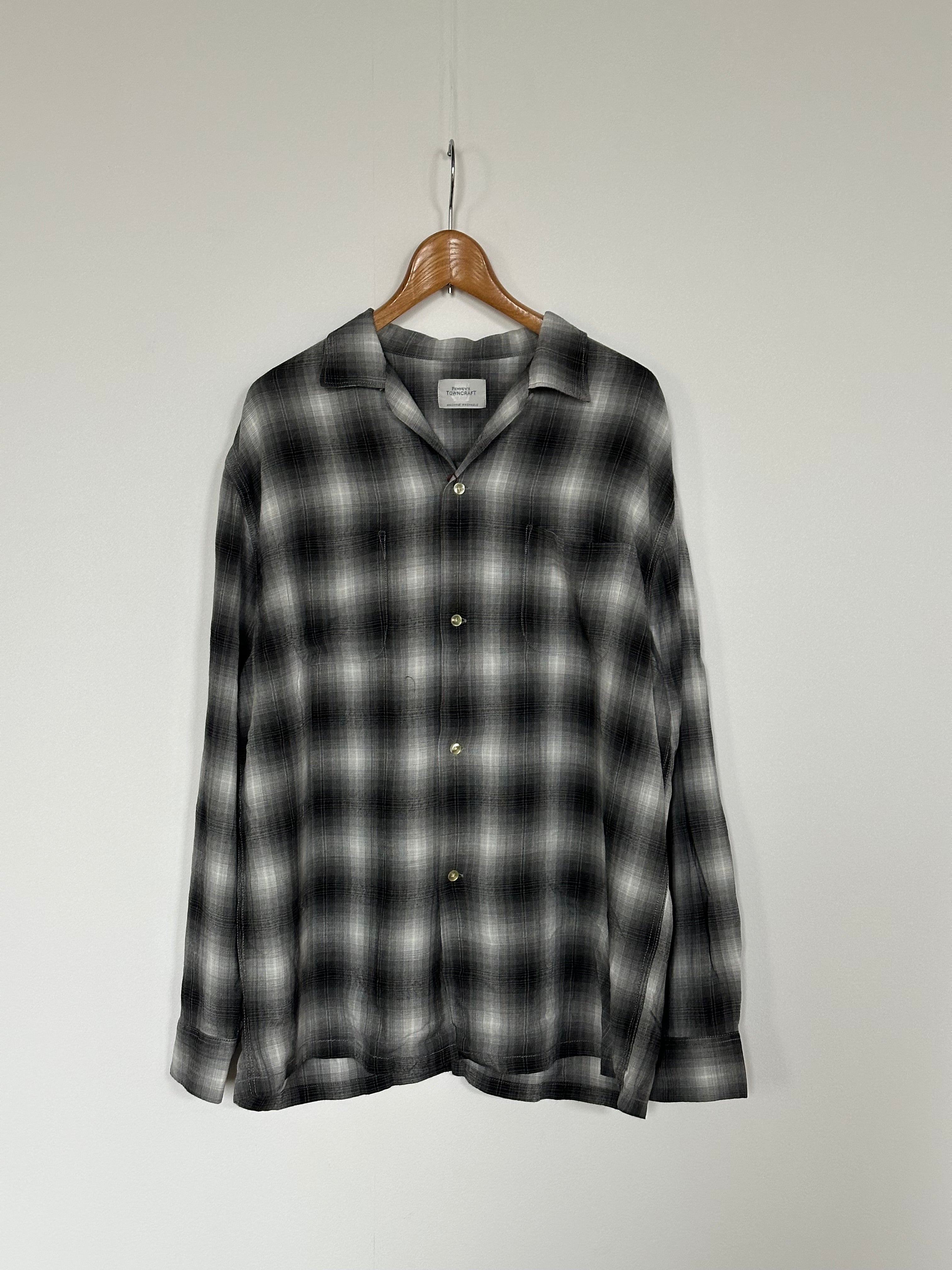 TOWNCRAFT / 60S OMBRE LOOP COLLAR SHIRTS