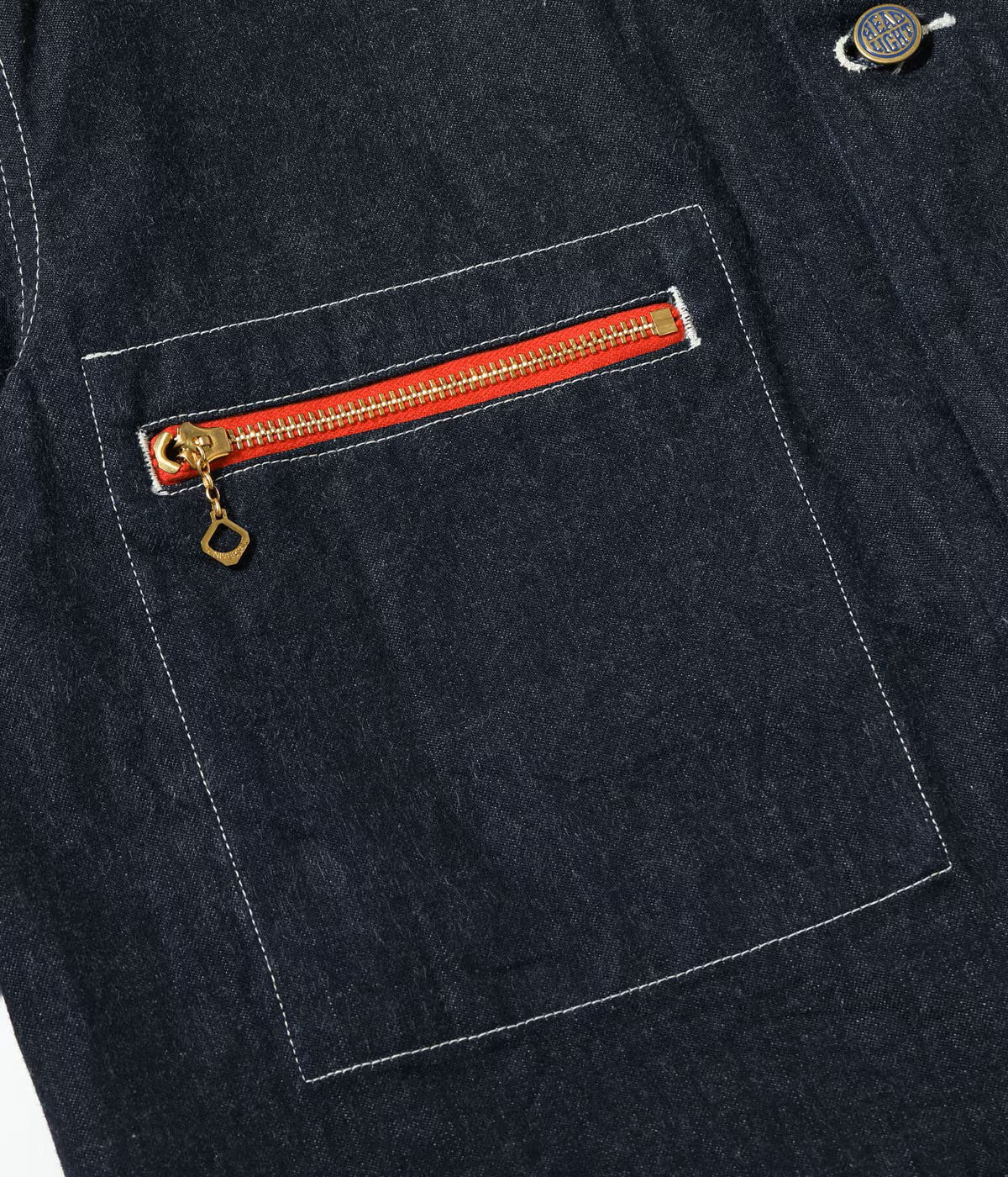 SUGAR CANE / Lot No. HD15711 / HEADLIGHT 11oz. BLUE DENIM WORK COAT