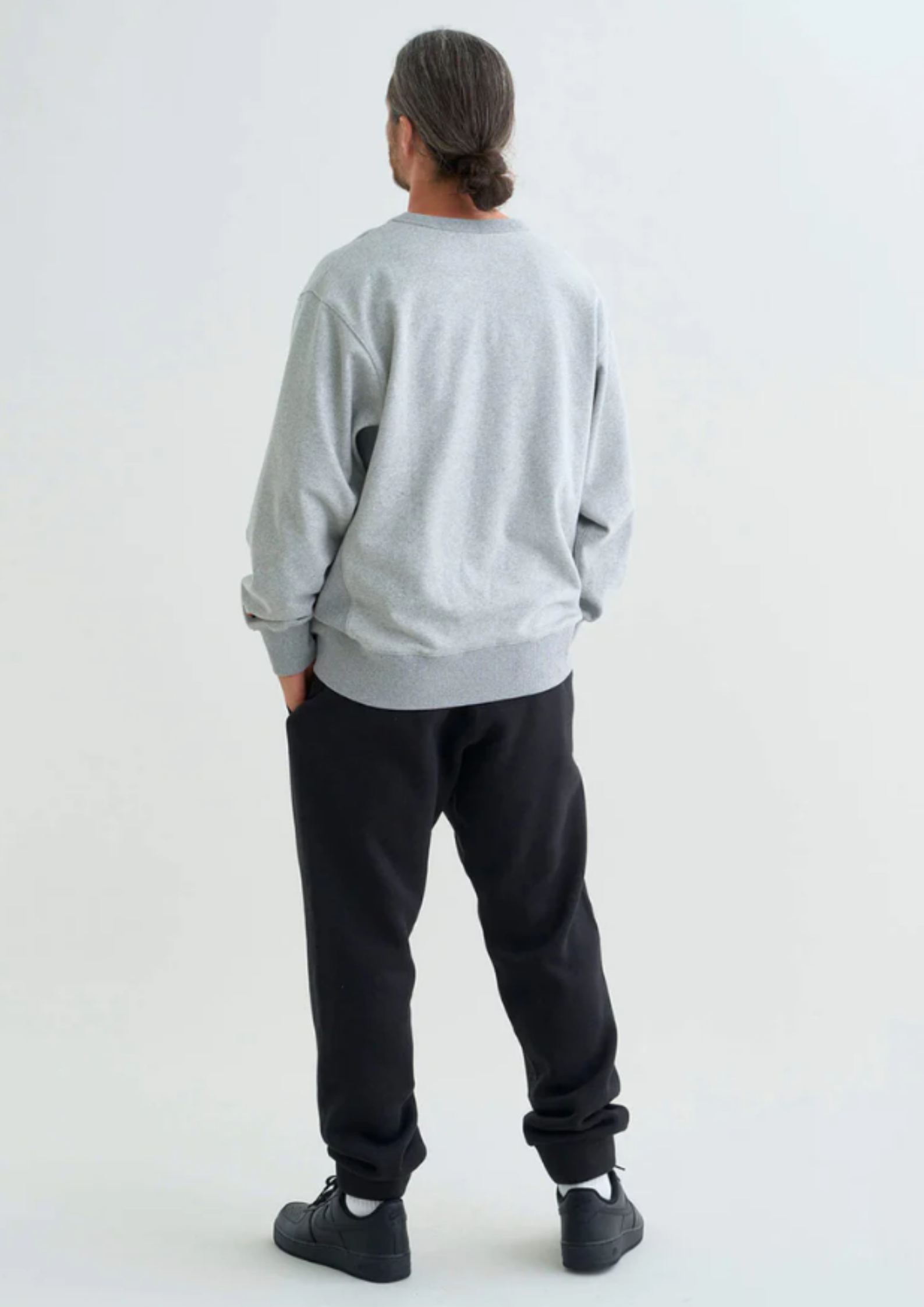 NANGA / ECO HYBRID MINI BOX LOGO EMBROIDERY SWEATSHIRT