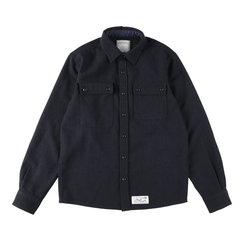 PAPERSKY / CORMORANT WOOL SHIRT 2025入荷