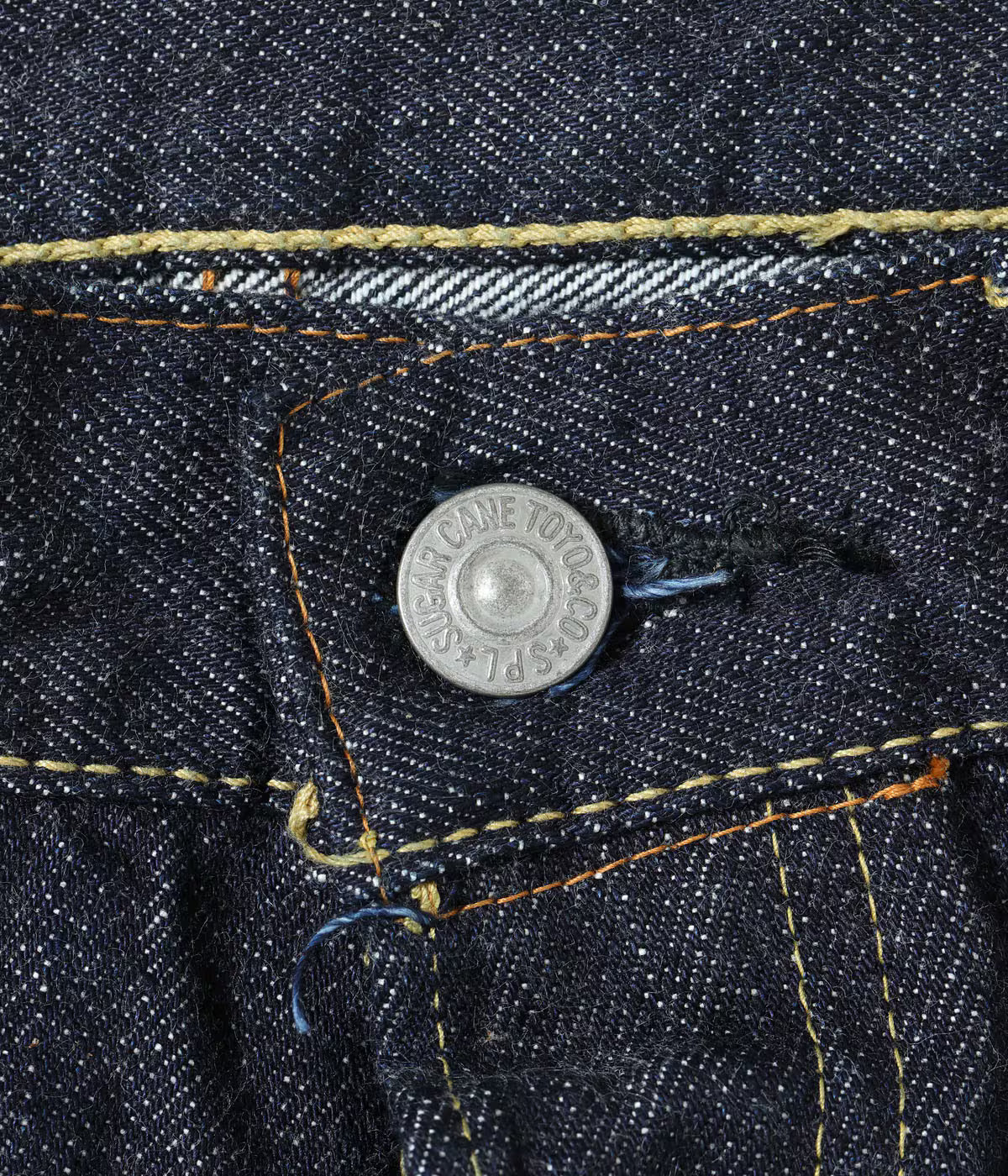 SUGAR CANE / Lot No. SC42025 / 13oz. DENIM WAIST OVERALLS 2025 MODEL (WIDE LEG)