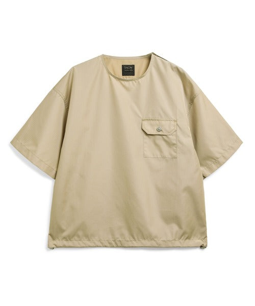 TAION / 【UNISEX】ノンダウン ミリタリー ハーフスリーブカットソー