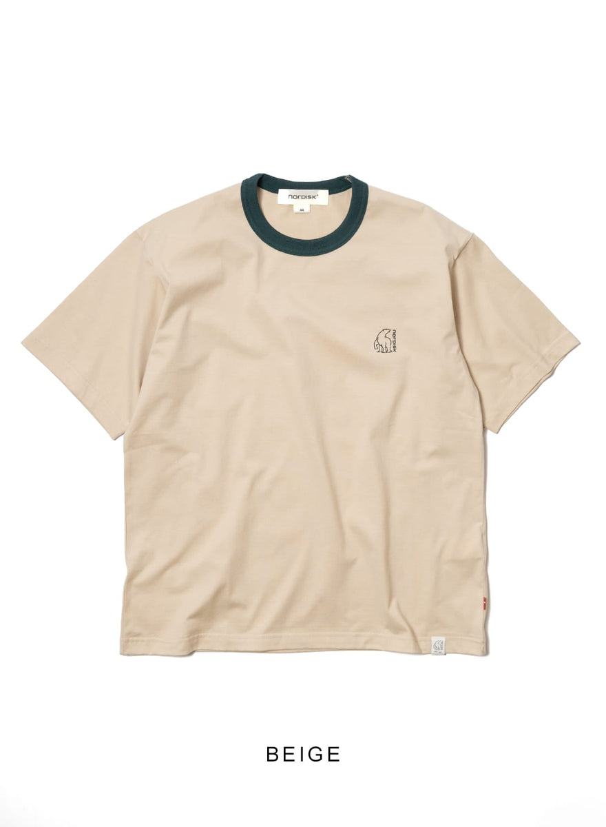 ブランド品 通販サイト LOGO EMBROIDERY COTTON OG / Nordisk TSHIRT Ayase NorMo – 半袖Tシャツ