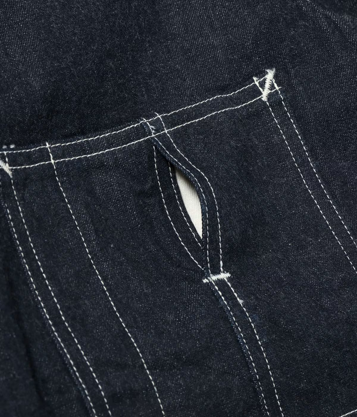 SUGAR CANE / Lot No. HD15711 / HEADLIGHT 11oz. BLUE DENIM WORK COAT