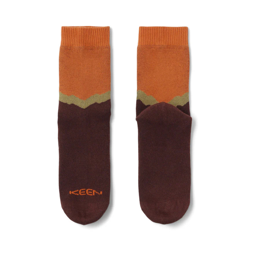 KEEN / KEEN WP SOCKS CREW KEEN Maple