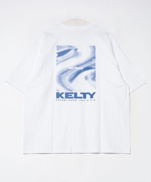 KELTY / back stream logo SS tee