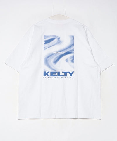 KELTY / back stream logo SS tee