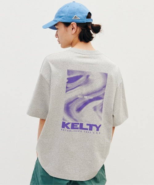 KELTY / back stream logo SS tee