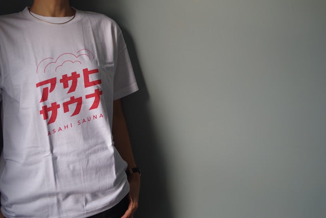 アサヒサウナ/大きなロゴTシャツ