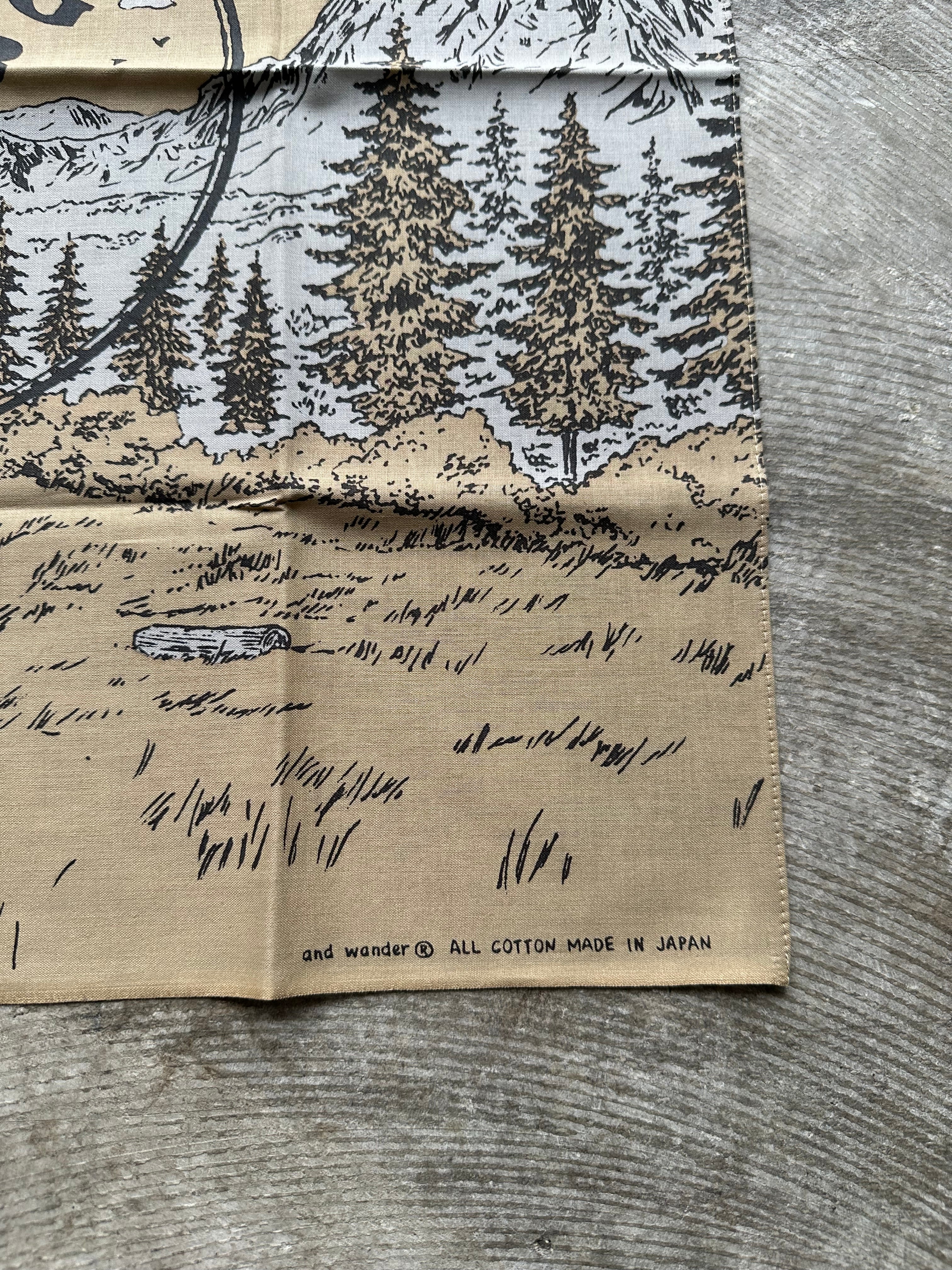 and wander / hiking club bandanna