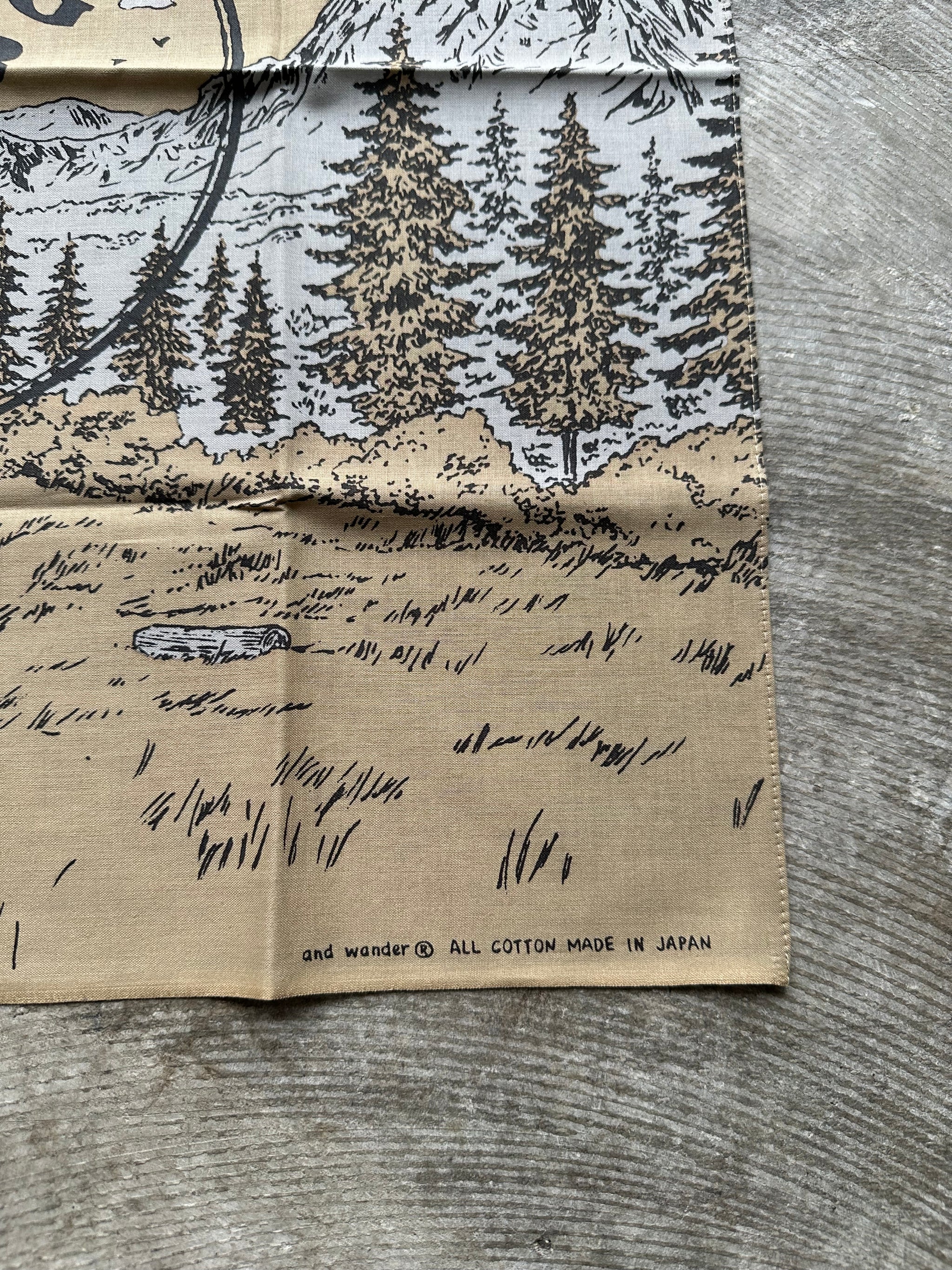 and wander / hiking club bandanna