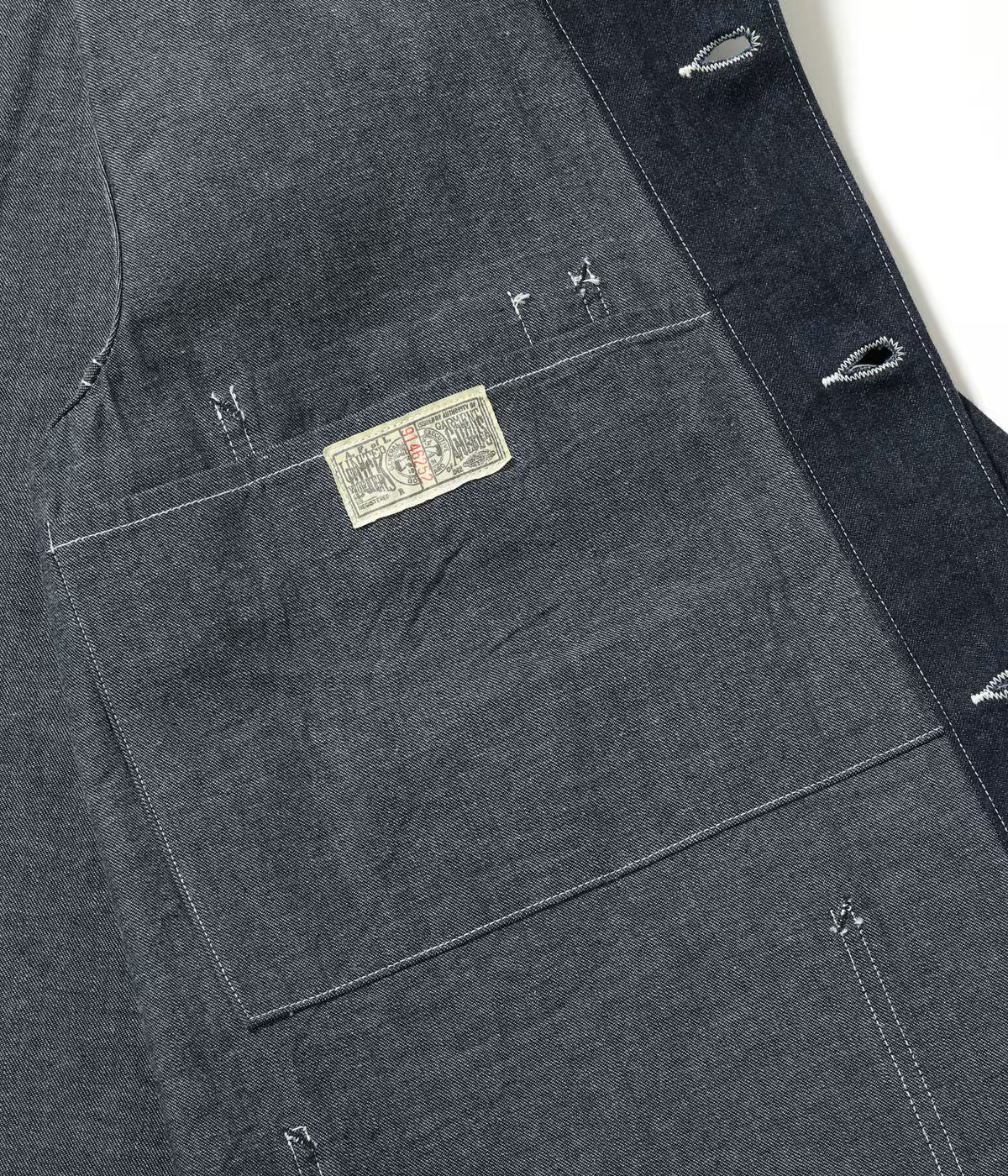 SUGAR CANE / Lot No. HD15711 / HEADLIGHT 11oz. BLUE DENIM WORK COAT
