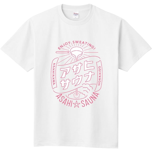 アサヒサウナ/まるいロゴTシャツ