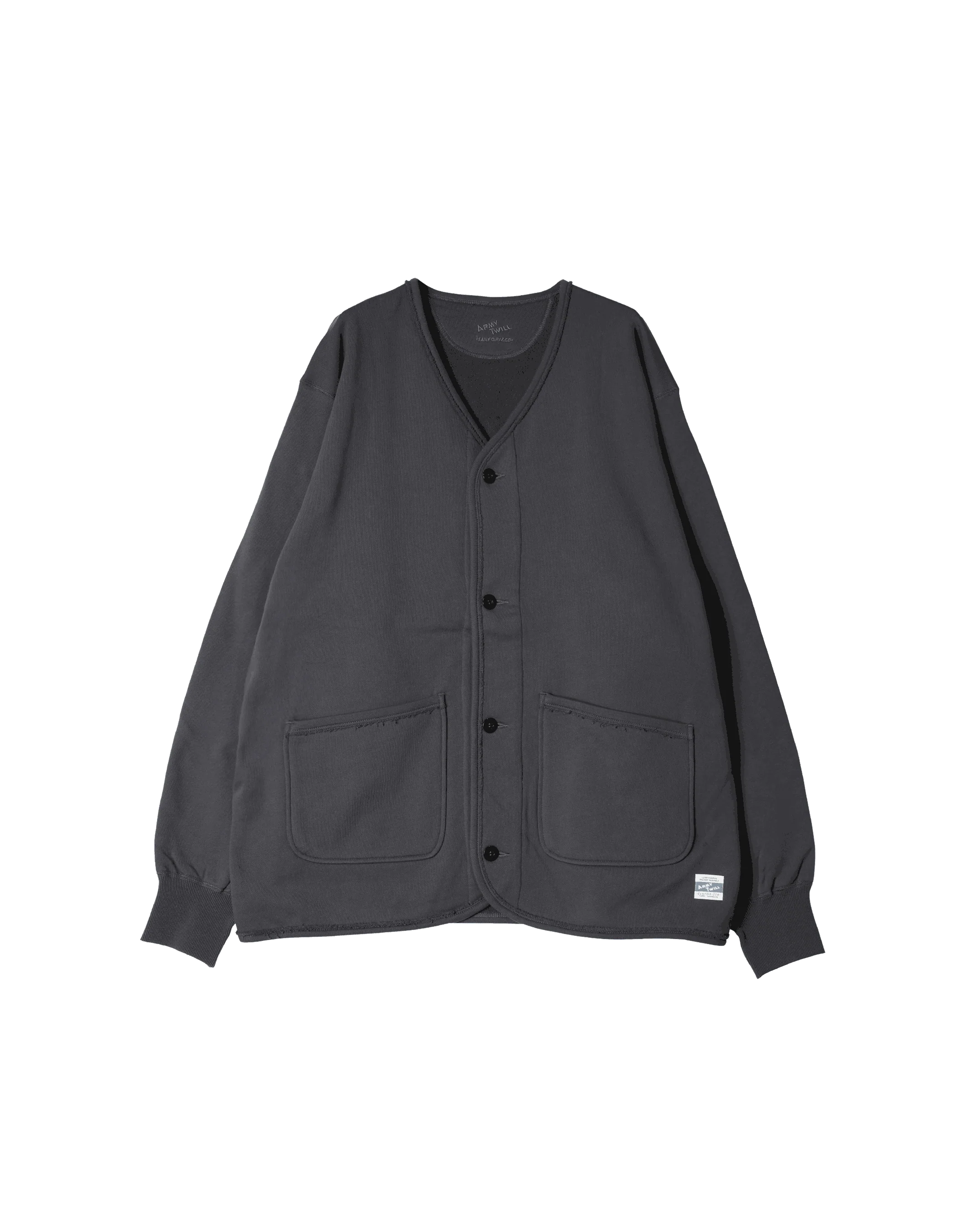 ARMY TWILL / Sweat Cardigan