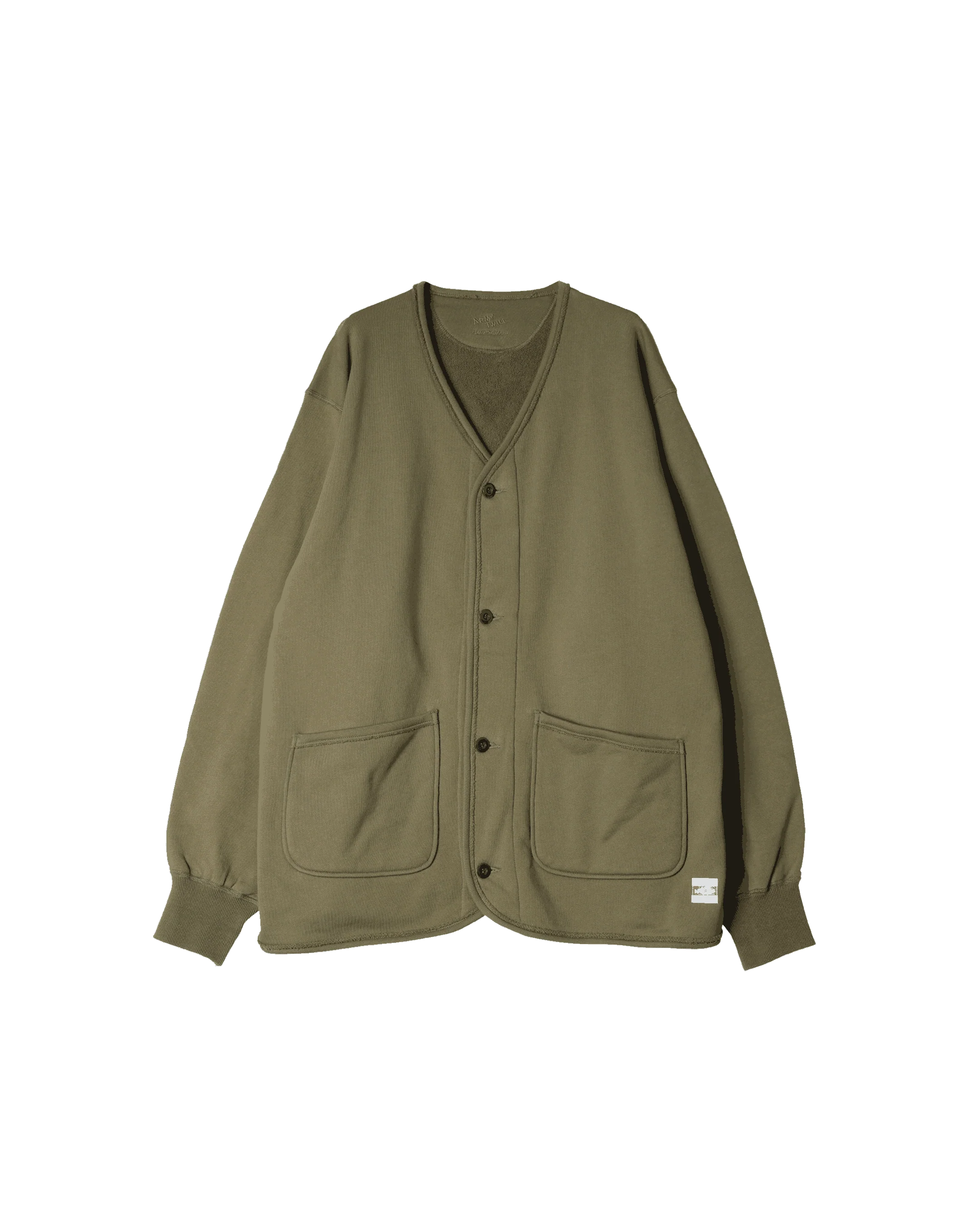 ARMY TWILL / Sweat Cardigan