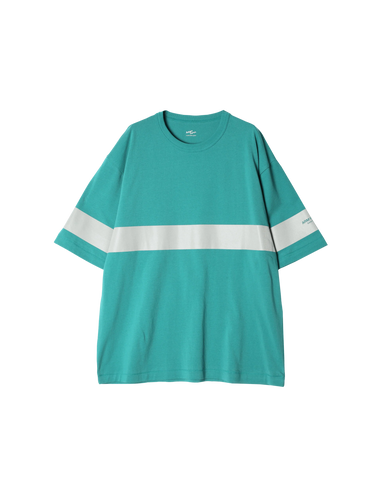 ARMY TWILL / 30/2 OE Half Sleeve Print Tee_Line