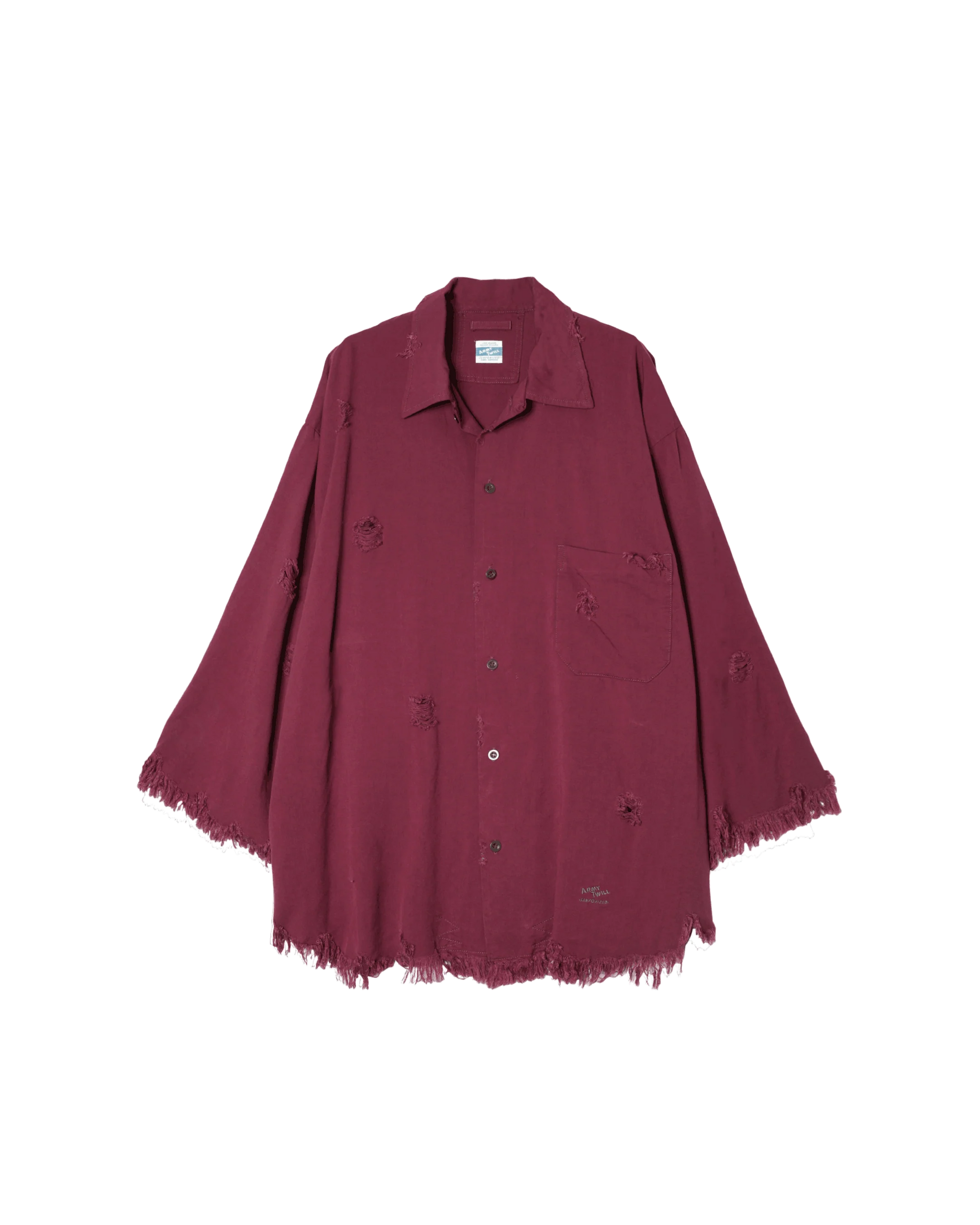 ARMY TWILL / Damage Soft Twill Shirt