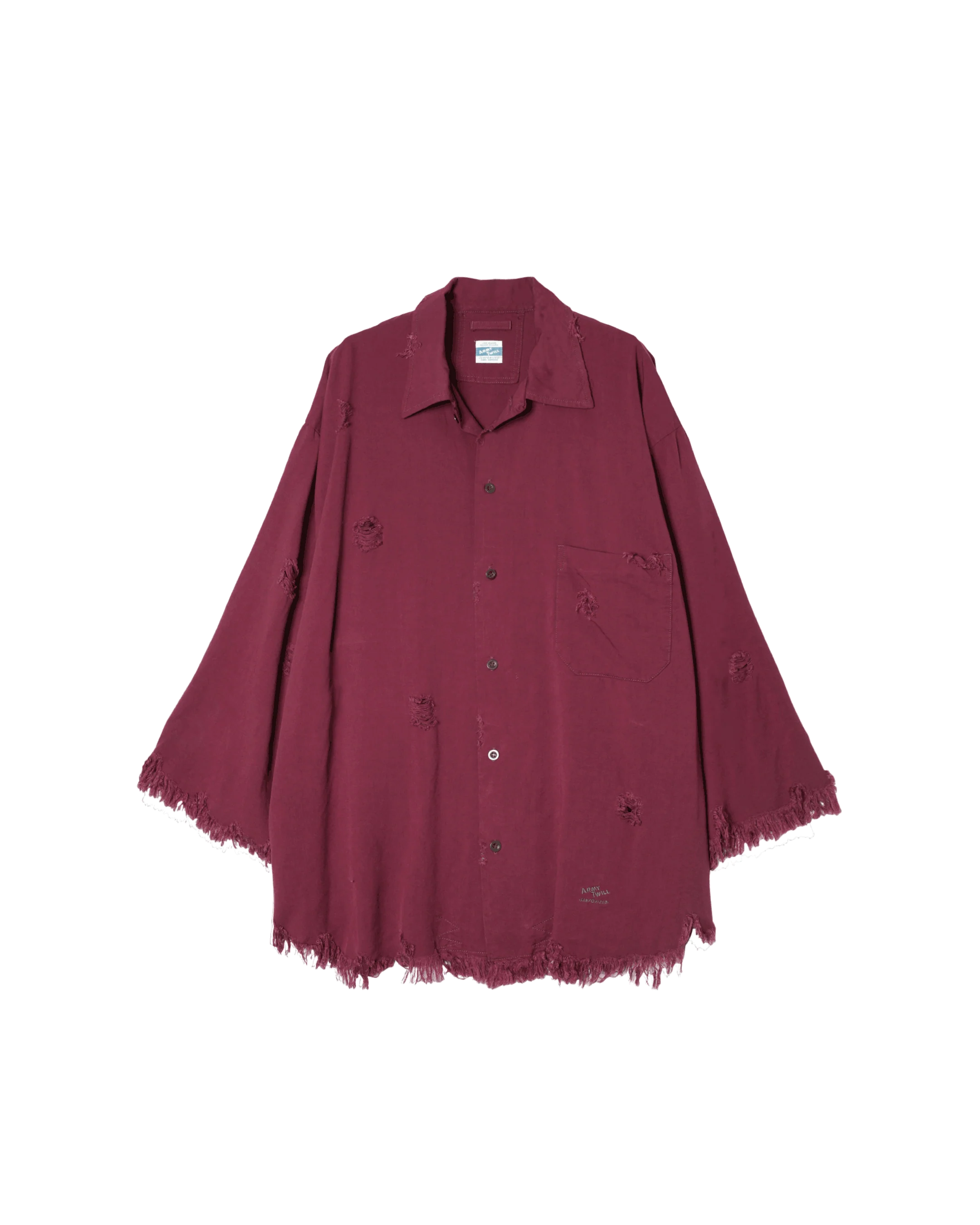 ARMY TWILL / Damage Soft Twill Shirt