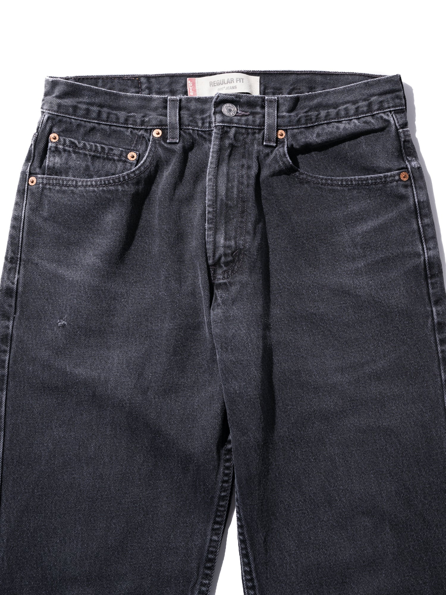 FJ select / LEVI'S 505  /ブラックデニム 3