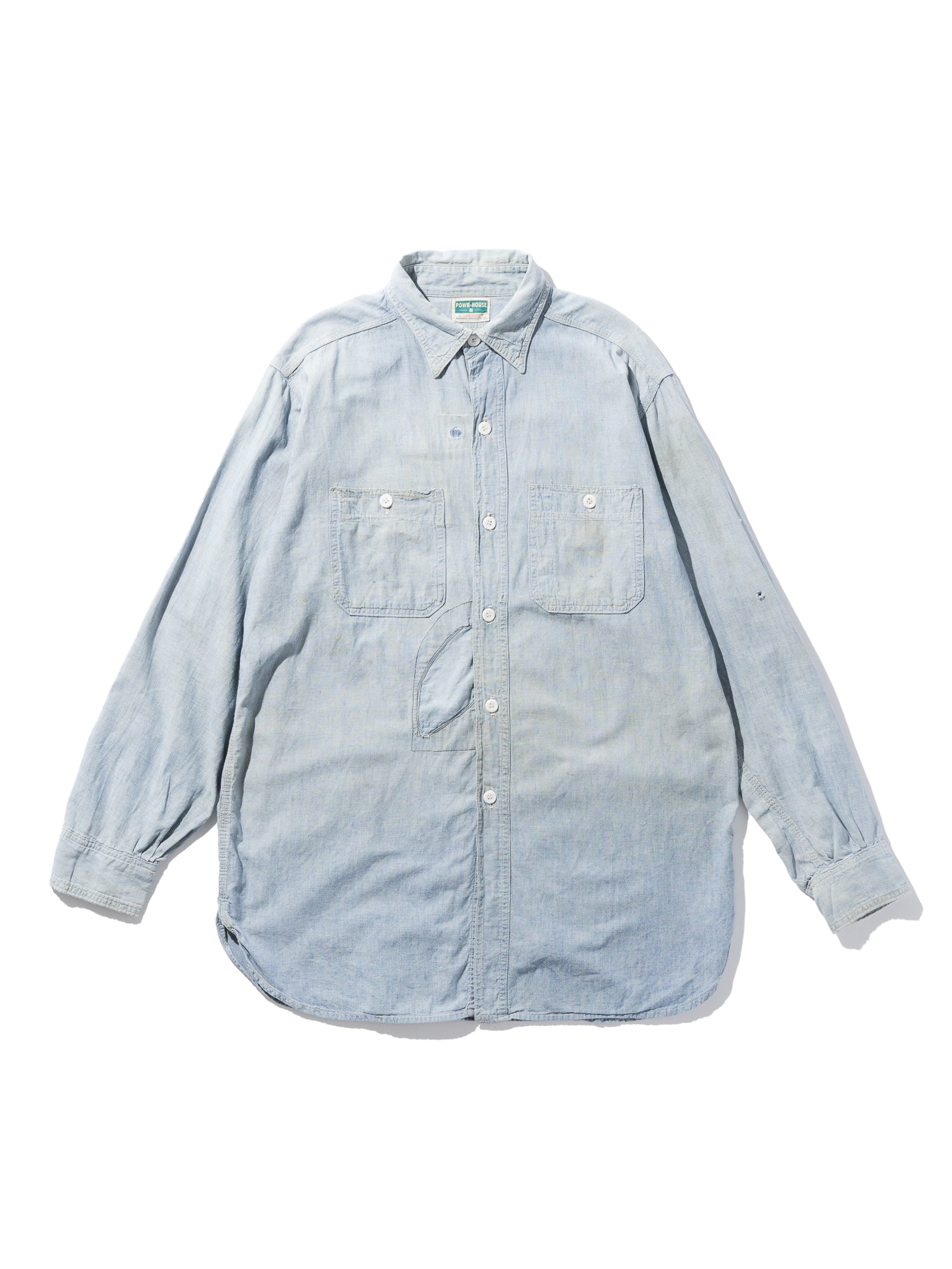 FJ select / 50’S POWERHOUSE chambrayshirt