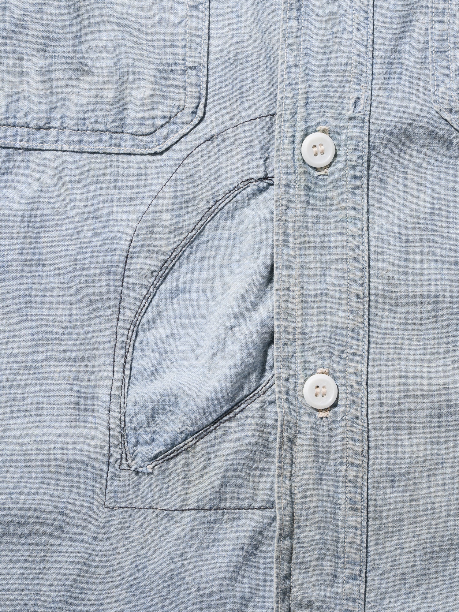 FJ select / 50’S POWERHOUSE chambrayshirt