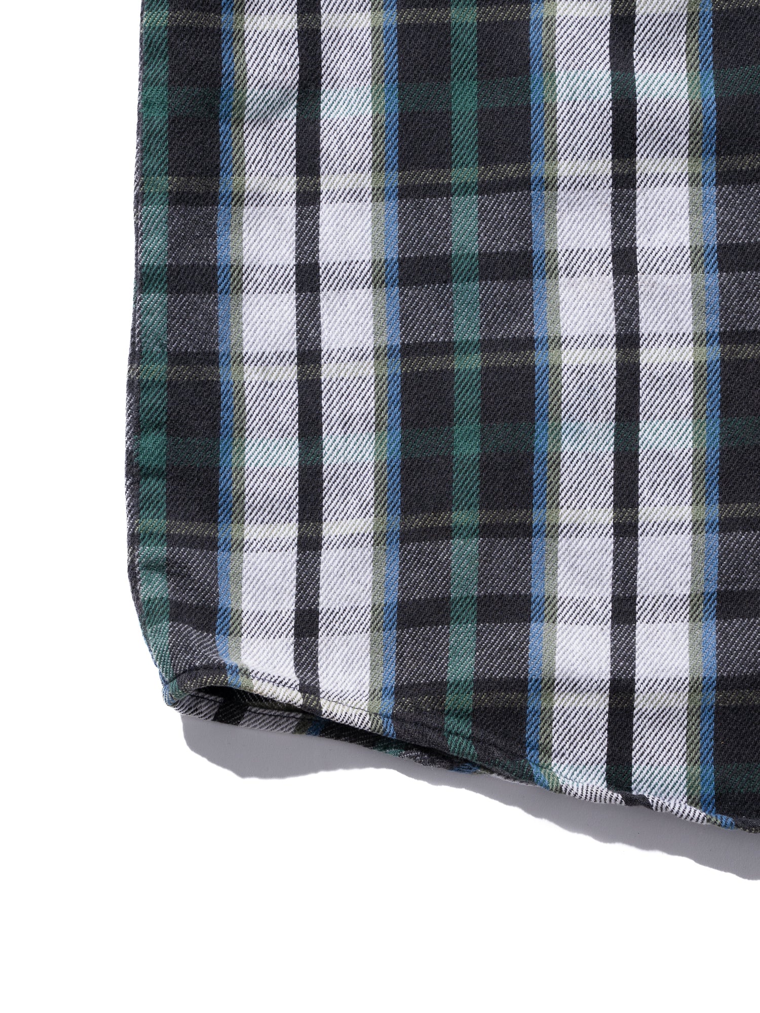 FJ select / OSHKOSH / GREENチェックワークシャツ