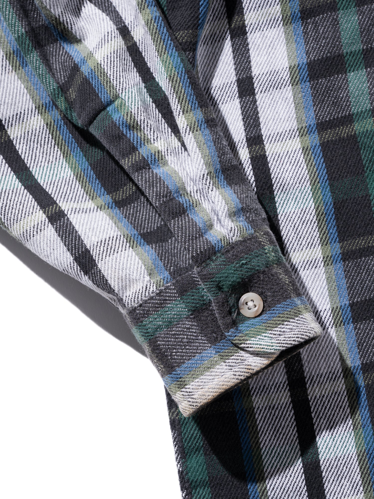 FJ select / OSHKOSH / GREENチェックワークシャツ