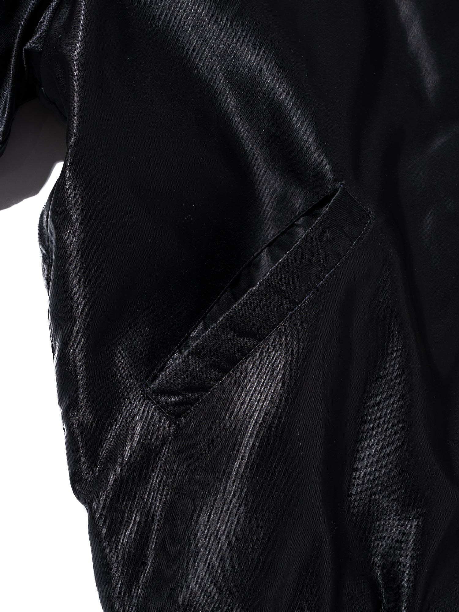 FJ select / BLACK VARCITY JACKET