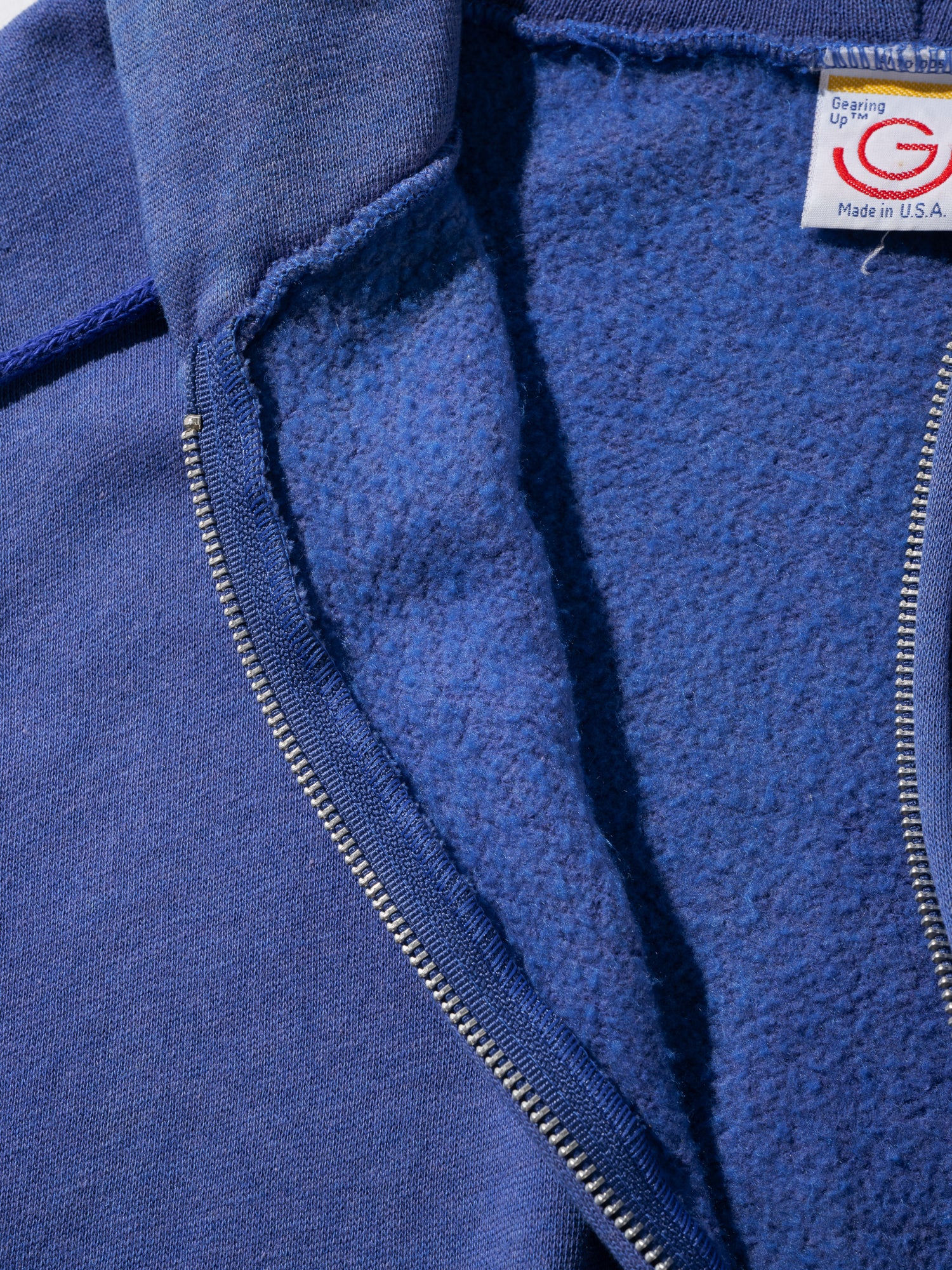 FJ select / 80’s ZIPUPパーカ BLUE