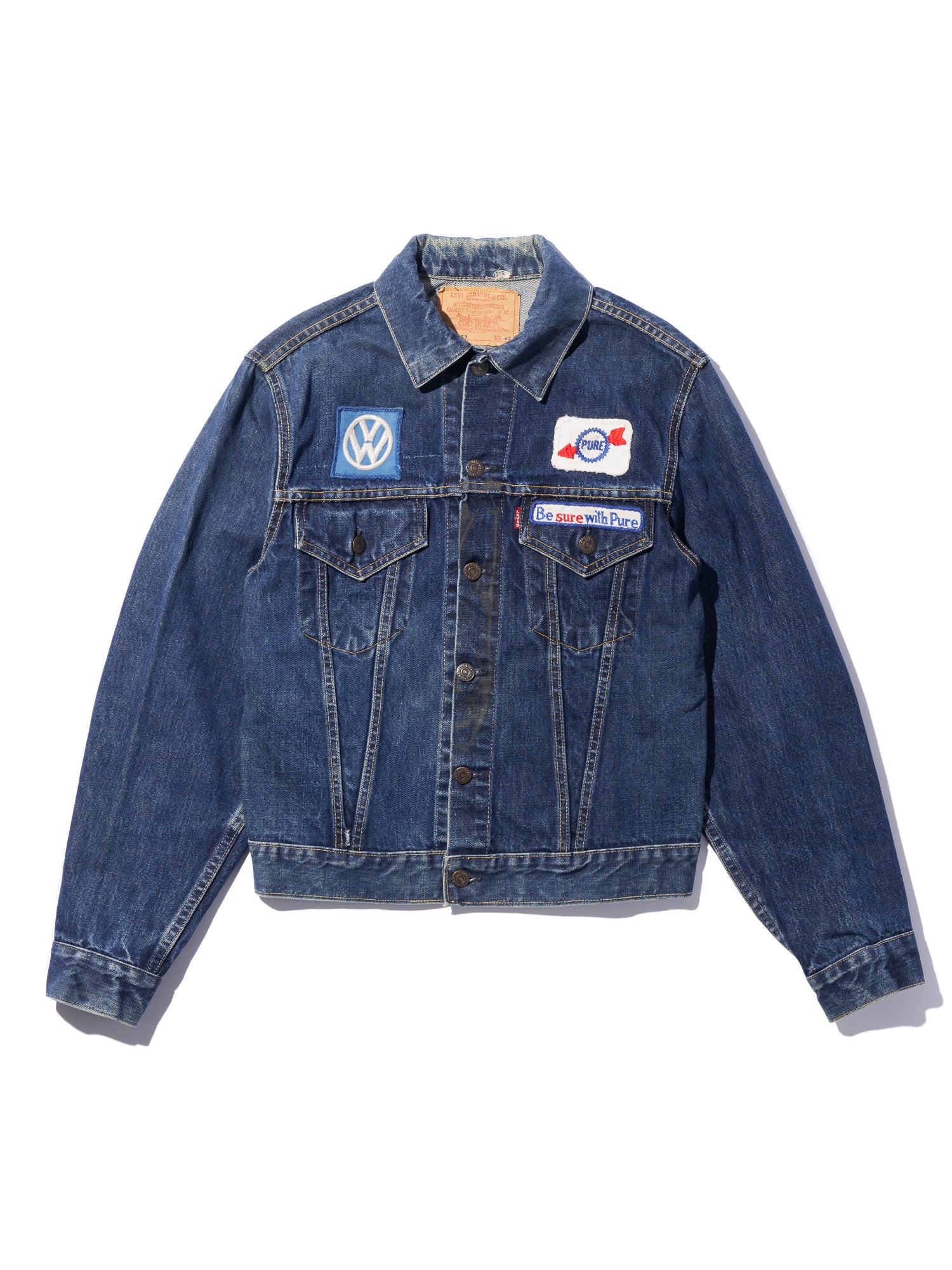 NorMo Vintage / VTG-LEVI'S 557 3rd JK (with  pach) size40