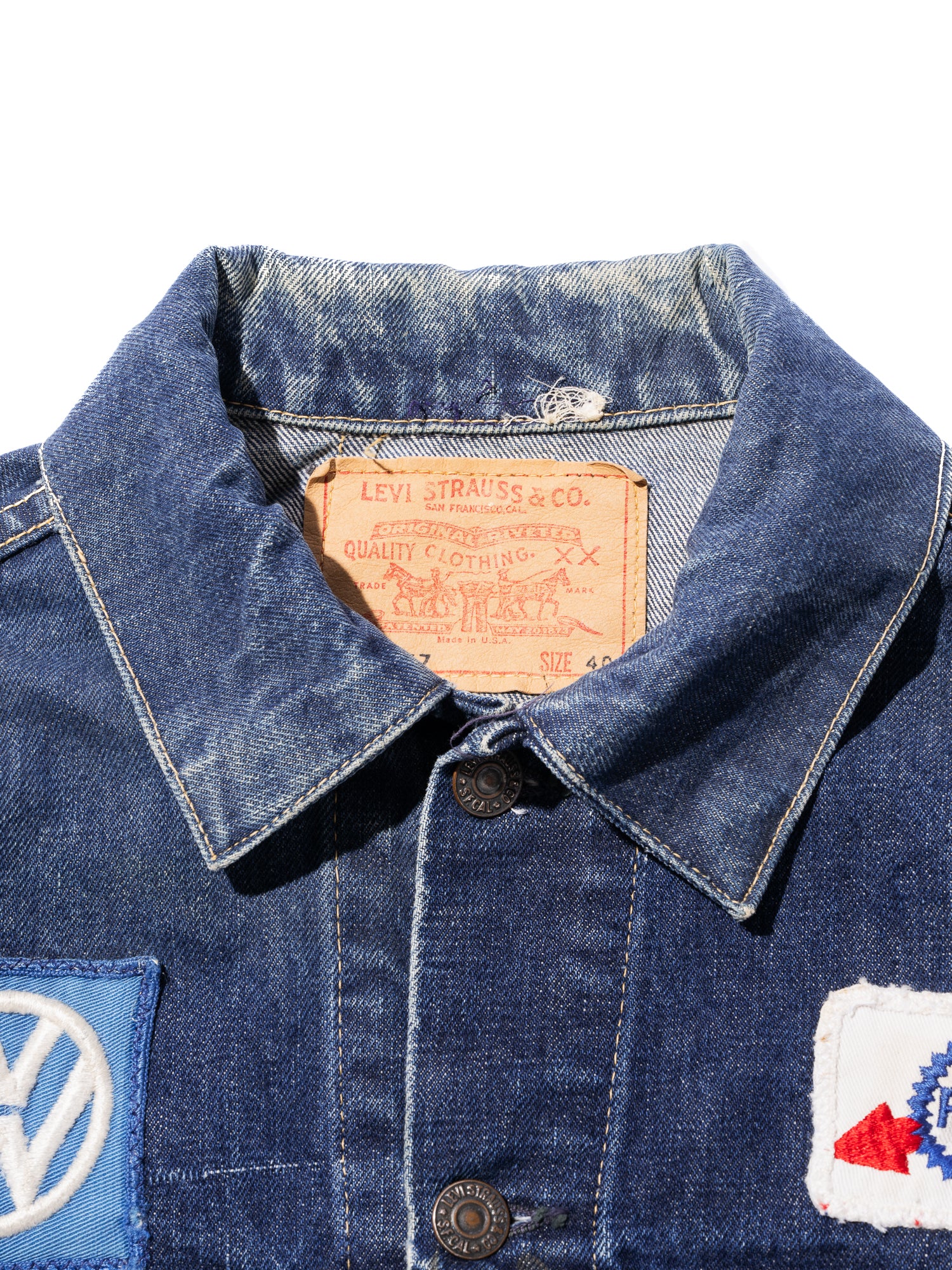 NorMo Vintage / VTG-LEVI'S 557 3rd JK (with  pach) size40