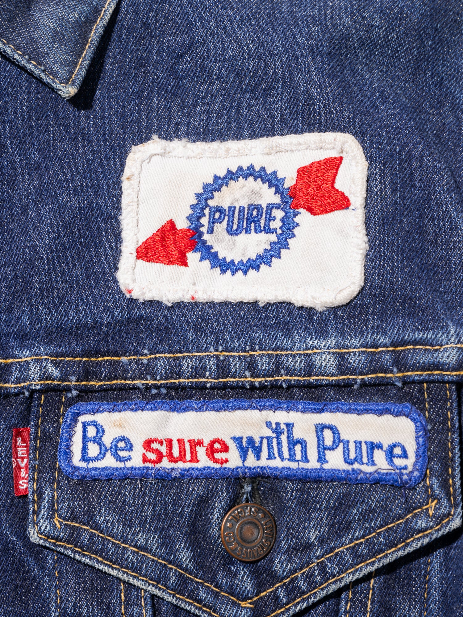NorMo Vintage / VTG-LEVI'S 557 3rd JK (with  pach) size40