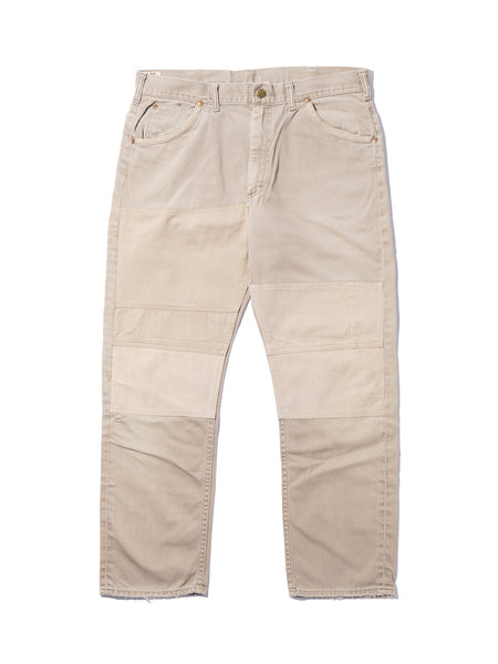 パンツ vintage Euro repair pants CALEE(キャリー) パンツ Vintage reproduct tapered denim pants