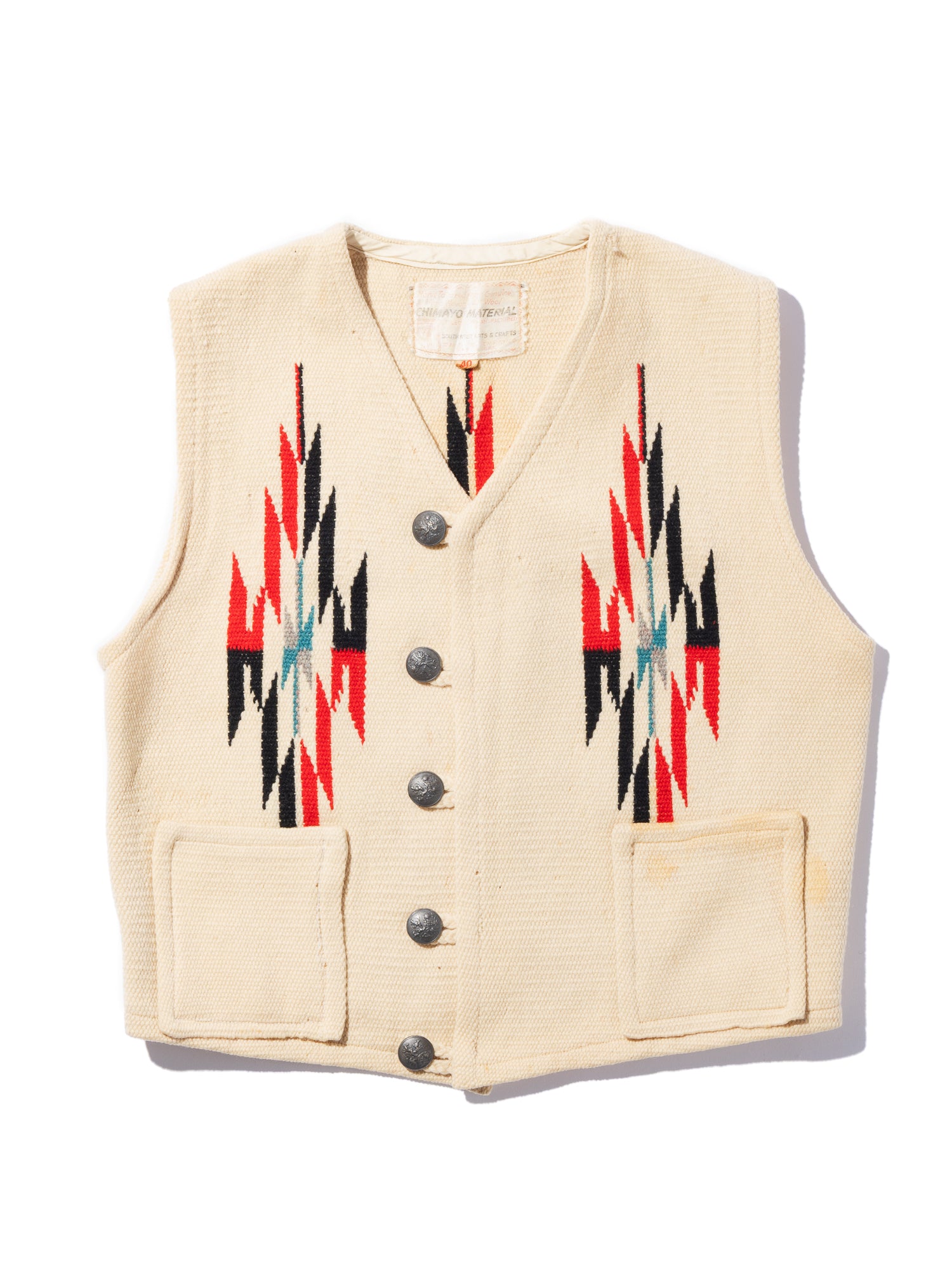 NorMo Vintage / VTG-CHIMAYO VEST WHT