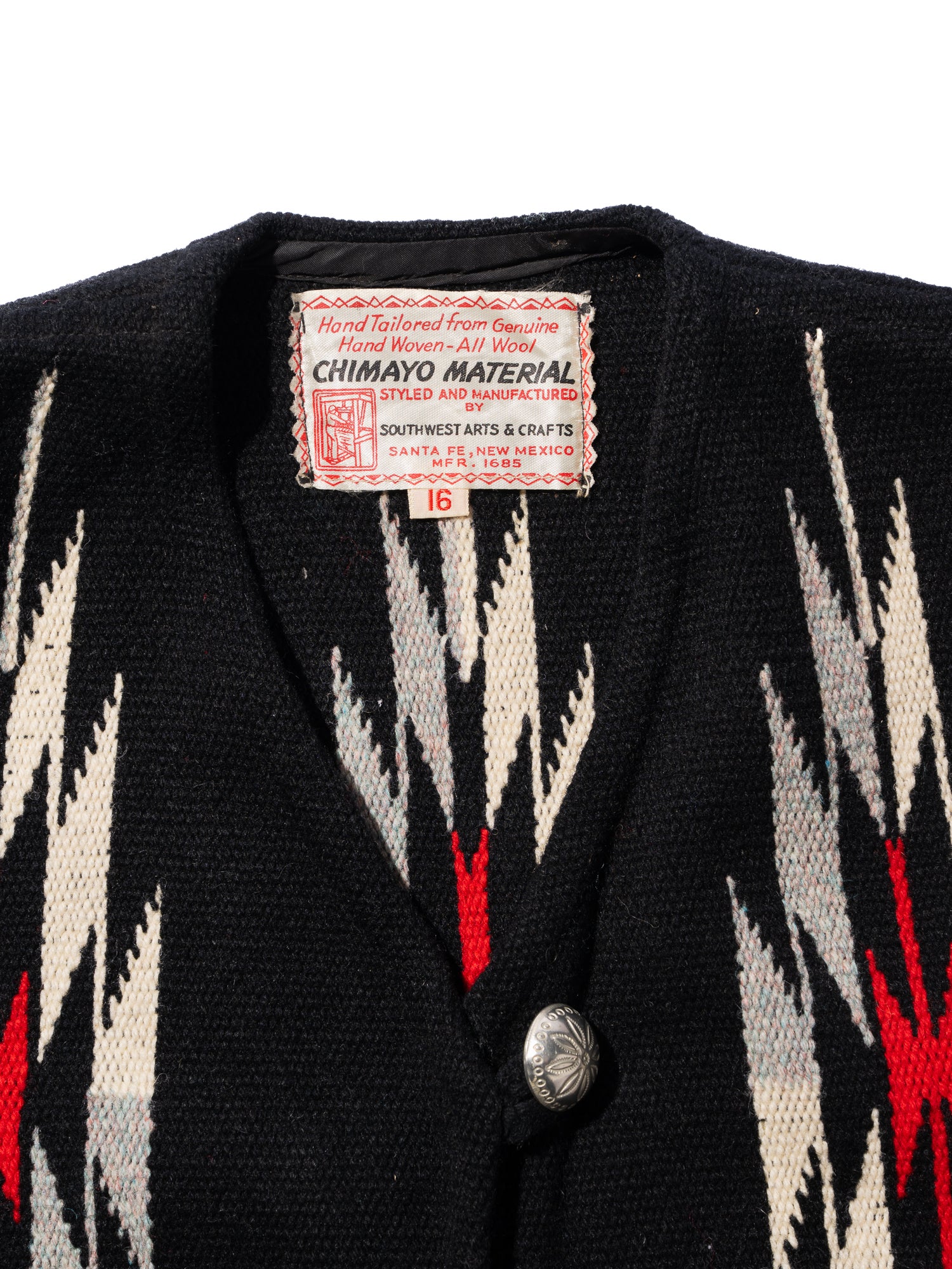 NorMo Vintage / VTG-CHIMAYO VEST BLK