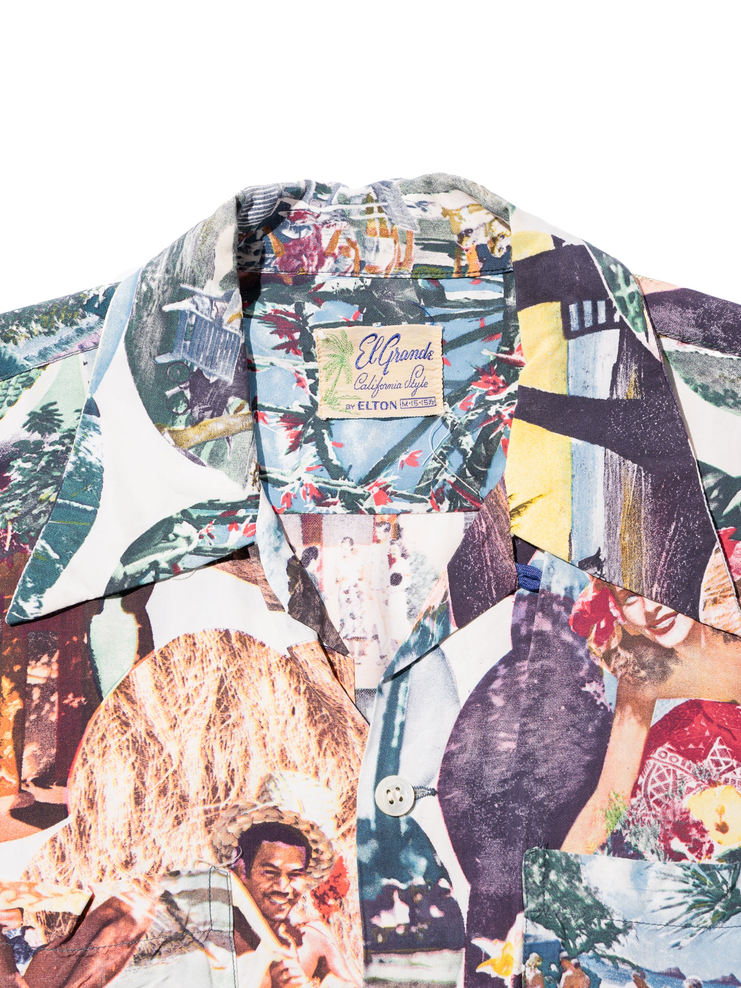 NorMo Vintage / VTG-HAWAIAN SHIRTS 50's～60’s PICTURE ”HAWAII フラガール柄”