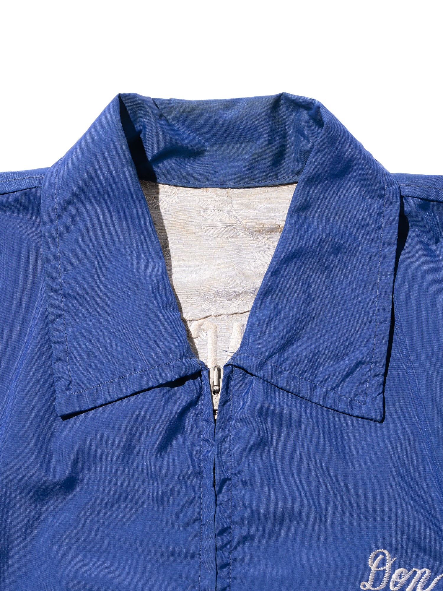 NorMo Vintage / 1960's Vintage Vietnam Souvenir blue coach Jacket